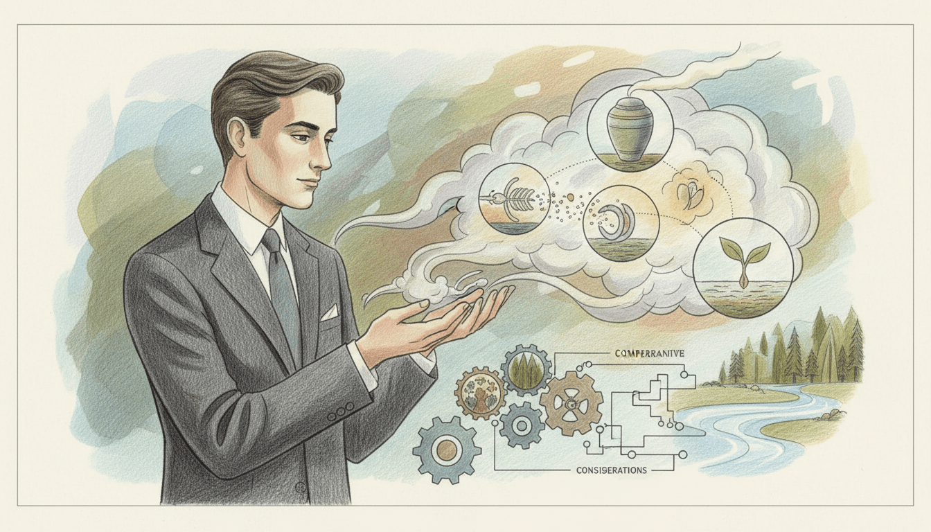 Cremation Process and Considerations: A Comprehensive Guide cover