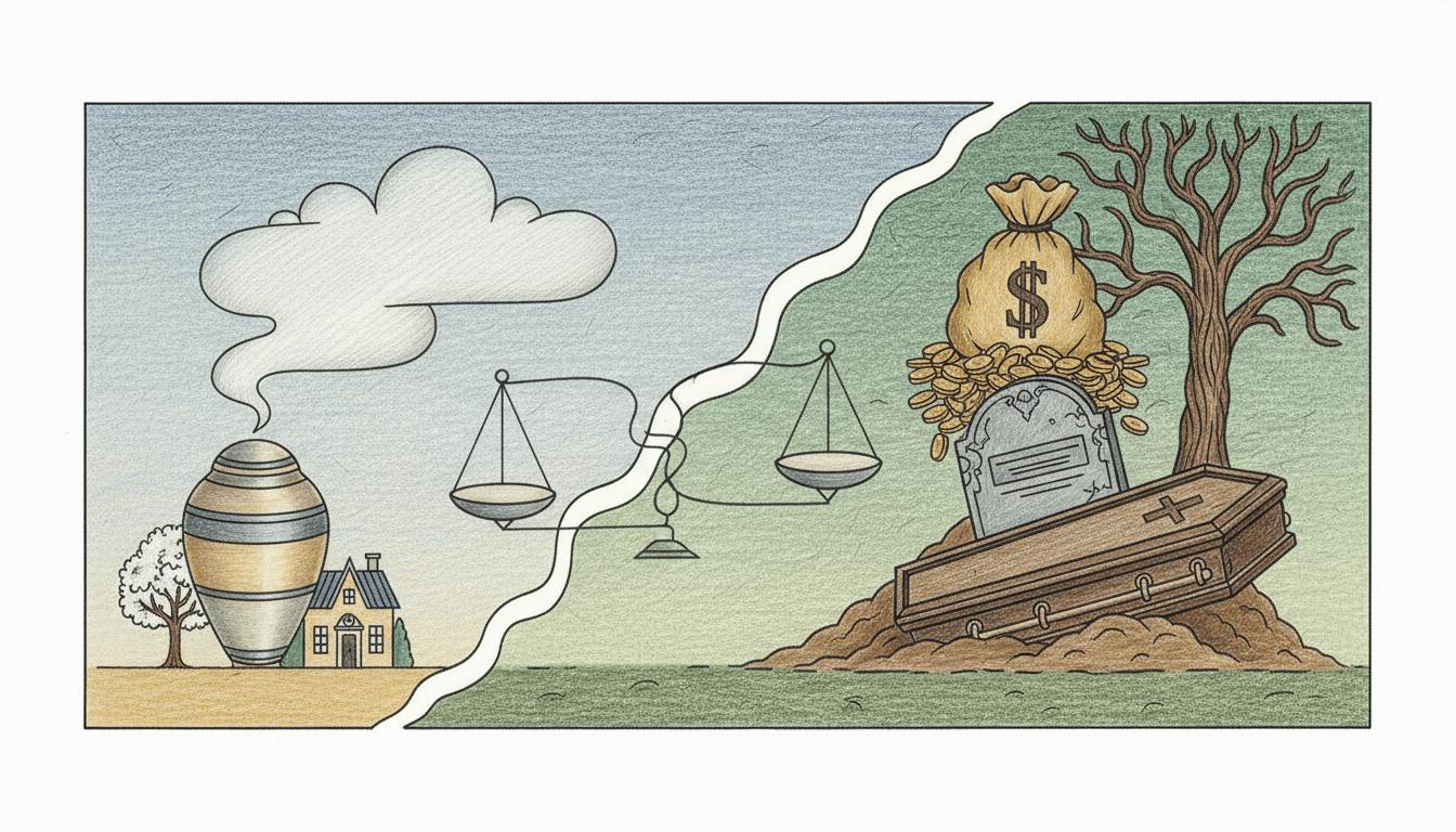 Cremation vs. Burial: Comprehensive Cost Analysis and Financial Considerations cover