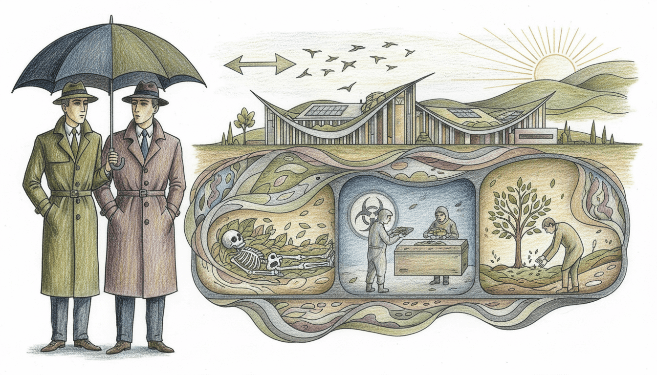 Health and Safety Considerations in Burial and Cremation Practices cover