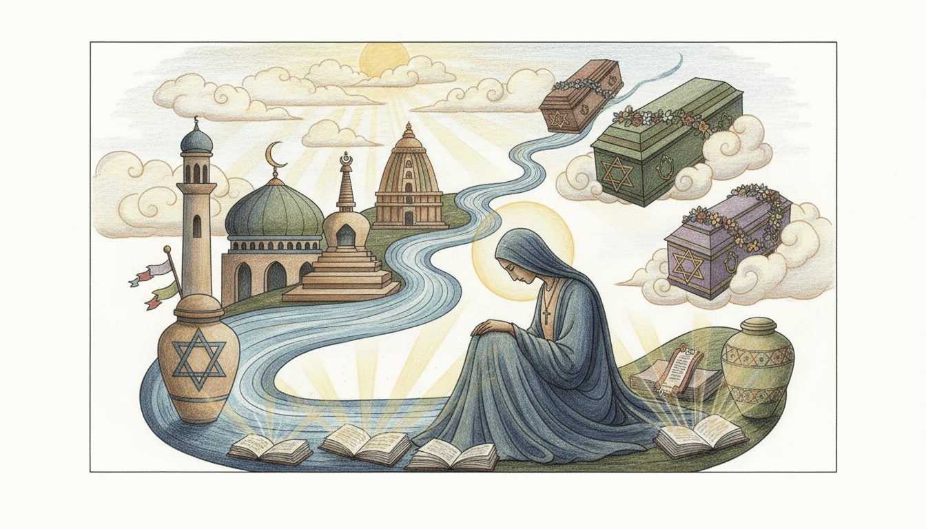 Religious Considerations in Funeral Choices: Burial vs Cremation Across Faiths cover