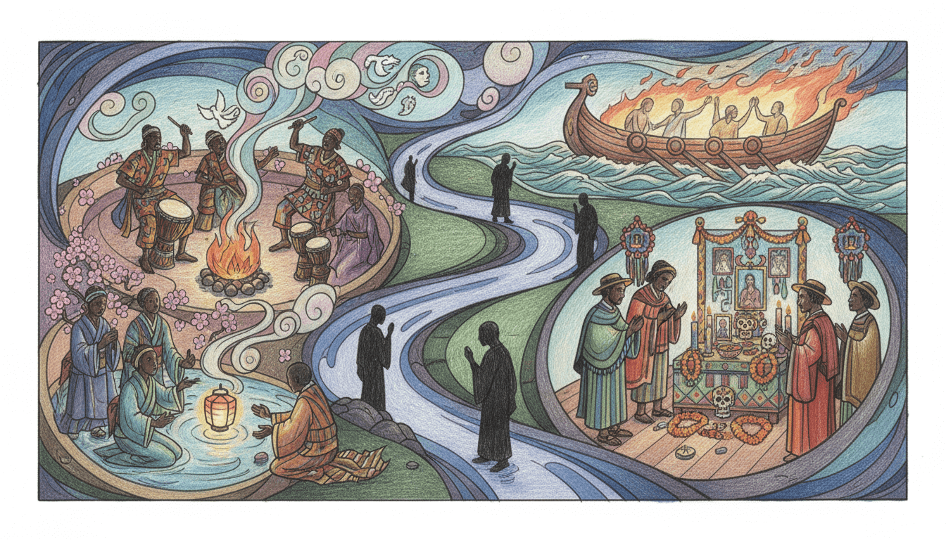 Cross-Cultural Grief Rituals: Honoring Loved Ones Through Global Traditions cover