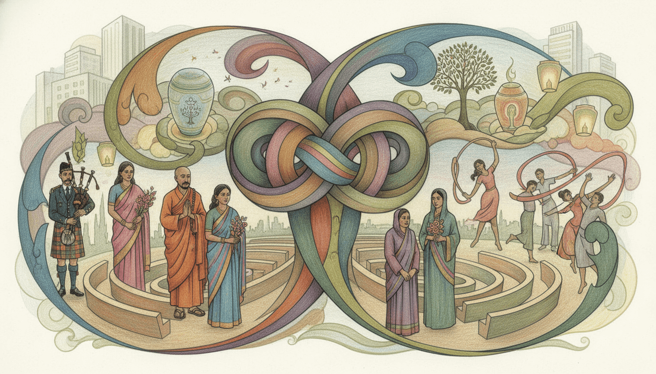 Cultural Diversity in Memorial Practices: Honoring Heritage with Sensitivity cover