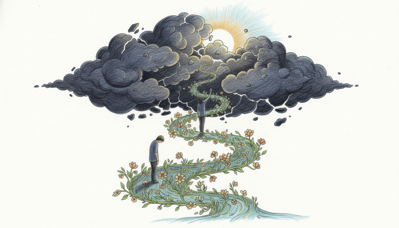 Grief and Personal Growth: Navigating Loss for Deeper Self-Understanding cover