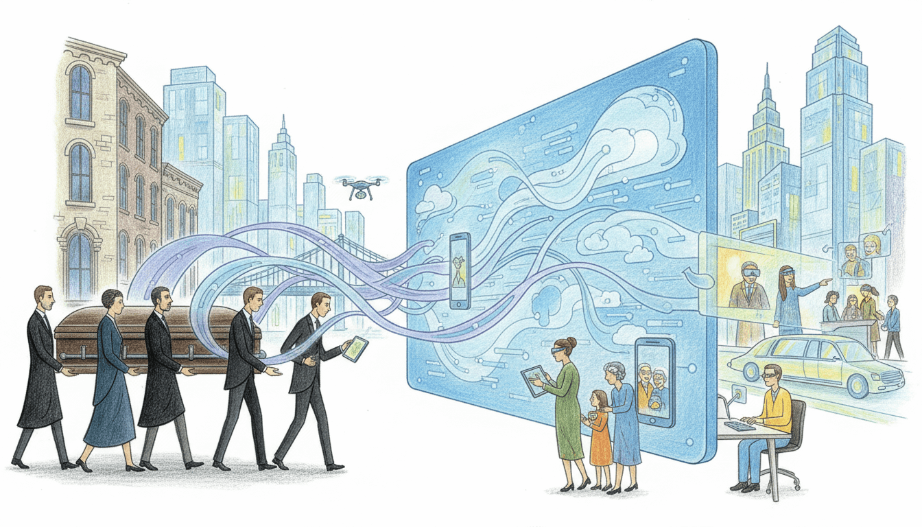 Funeral Industry Digital Transformation: Embracing Technology for Compassionate End-of-Life Services cover