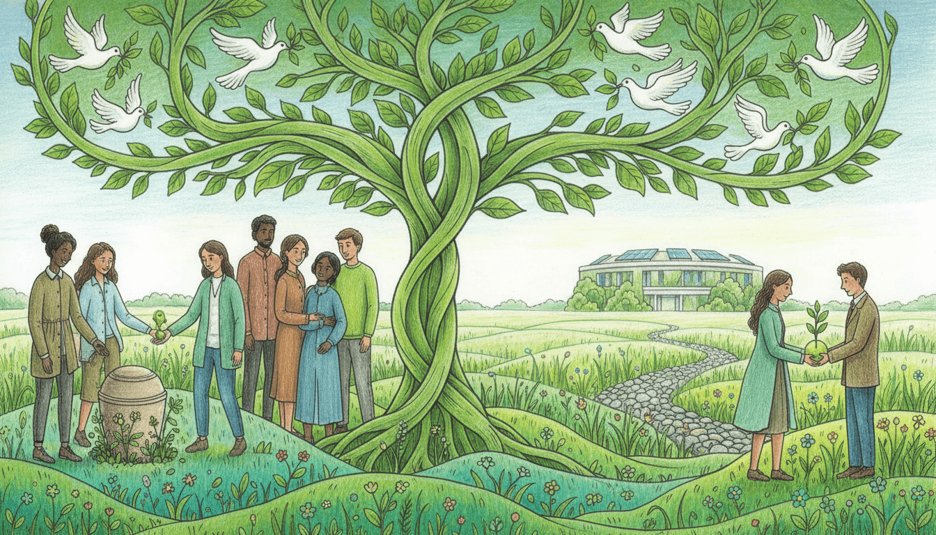 Embracing Sustainability: A Guide to Green and Eco-Friendly Memorial Services cover