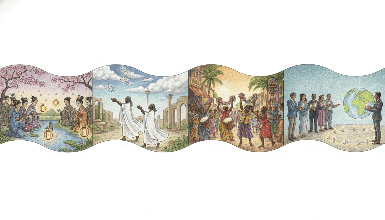 International Memorial Service Practices: Cultural Traditions and Respectful Approaches cover