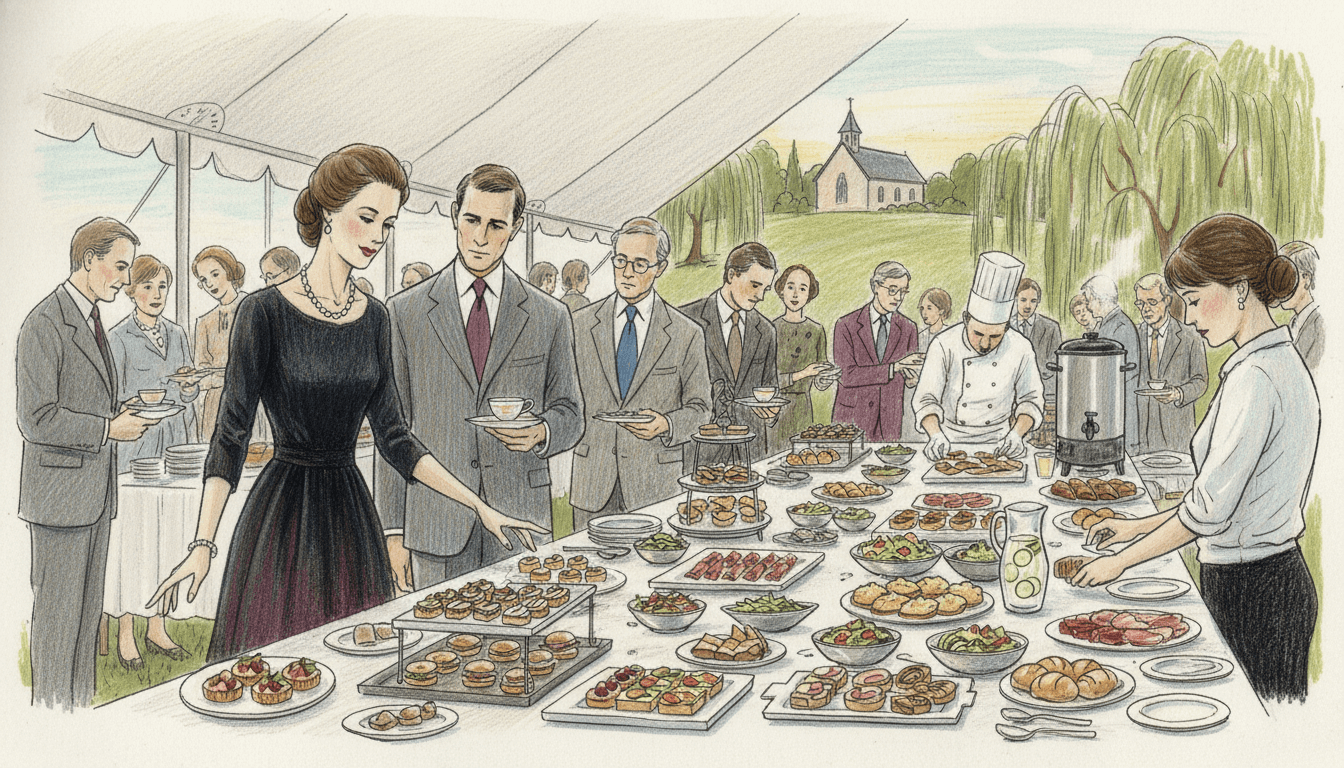 Memorial Service Food and Catering Concepts: Honoring Lives Through Culinary Traditions cover